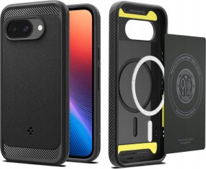 Spigen SPIGEN RUGGED ARMOR MAG MAGSAFE GOOGLE PIXEL 9A MATTE BLACK 9