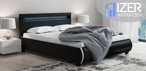 Materac piankowy Comfort + Kokos 80x180 16cm | Mata Kokosowa | Dwustronny H3/H4 | Pikowany pokrowiec | 10