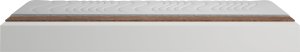 IZER Materac piankowy Comfort + Kokos 80x190 20cm | Mata Kokosowa | Dwustronny H3/H4 | Pikowany pokrowiec | 2