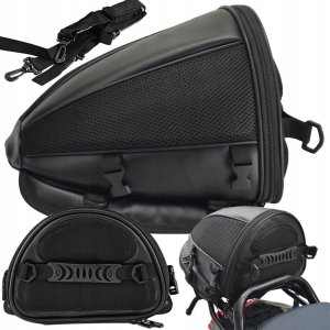 Verk Torba Motocyklowa Zadupek - Wodoodporna Sakwa Tail Bag na Siedzenie 2w1 8