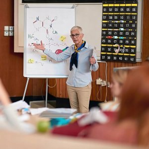 Organizer na telefony 42 kieszonki - wieszak na smartfony do szkoły biura 2