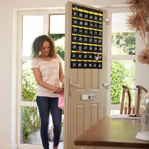 Organizer na telefony 42 kieszonki - wieszak na smartfony do szkoły biura 6