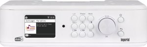 Radio Imperial DABMAN i460 DAB+/FM srebrzysta biel 1