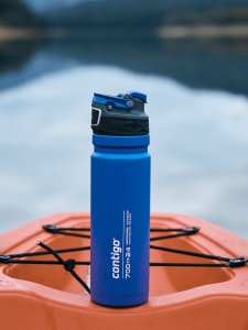 Kubek termiczny Free Flow Contigo 700ml Jubileusz 15 lat - Niebieski 7