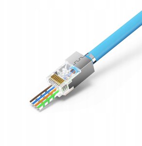 Unitek Unitek Wtyk modularny Pass-Through RJ45 Cat. 7, 50szt. 3