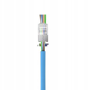 Unitek Unitek Wtyk modularny Pass-Through RJ45 Cat. 7, 50szt. 5