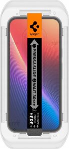 SZKŁO HARTOWANE SPIGEN GLAS.TR ”EZ FIT” 2-PACK GOOGLE PIXEL 9A CLEAR 4