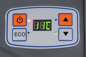 Lodówka turystyczna Bauerkraft Lodówka turystyczna przenośna samochodowa 29L 220-240V DC12V funkcja grzania grafitowa 6