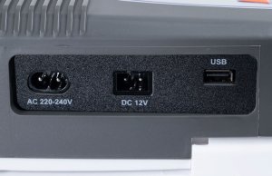 Lodówka turystyczna Bauerkraft Lodówka turystyczna przenośna samochodowa 29L 220-240V DC12V funkcja grzania grafitowa 7