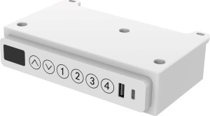 Biurko Activejet ET119W-C Białe 140 cm x 70 cm 11