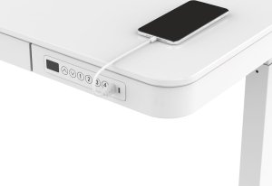 Biurko Activejet ET119W-C Białe 140 cm x 70 cm 3