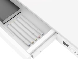 Biurko Activejet ET119W-C Białe 140 cm x 70 cm 6