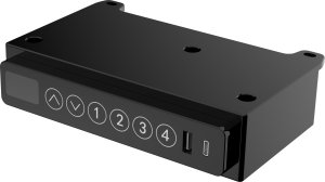 Biurko Activejet ET119W-C Brązowo-Czarne 140 cm x 70 cm 11