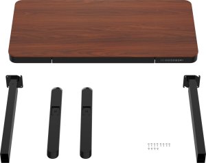 Biurko Activejet ET119W-C Brązowo-Czarne 140 cm x 70 cm 7