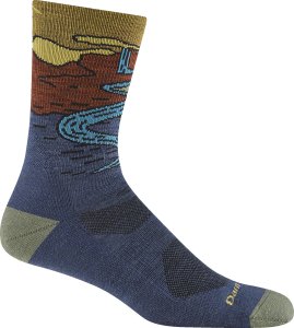 Skarpety turystyczne Darn Tough M_Ht Chasing - Waterfalls Denim Rozmiar:M (41-42,5) 1