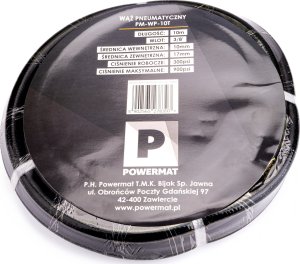 Wąż pneumatyczny przewód do kompresora 10x17mm 10m Powermat PM-WP-10T 5