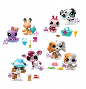 LITTLEST PET SHOP 2pcs pack 3