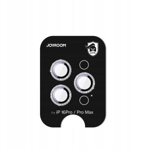 Szkło ochronne Joyroom JR-MSJ0309 na obiektywy iPhone 16 Pro/16 Pro Max - tytanowe 1