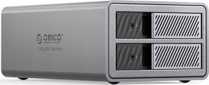Macierz dyskowa na 2 dyski RAID 2,5"/3.5" SATA HDD/SSD - szara 1