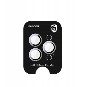 Szkło ochronne Joyroom JR-MFY0254 na obiektywy iPhone 15 Pro/15 Pro Max - tytanowe 1