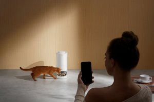 MOVA PF10 Pro by Dreame - Smart Dozownik Jedzenia Podajnik Karmy dla Kota i Psa, Aplikacja MOVAhome 6