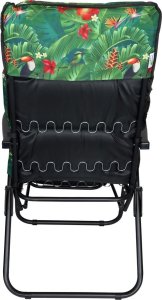 FOTEL OGRODOWY Z PODNÓŻKIEM 57x83x106CM FLOWER 7