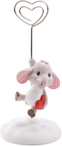 NICI 61495 Uchwyt na zdjęcie Słoń Love jasnoszary 11cm 1