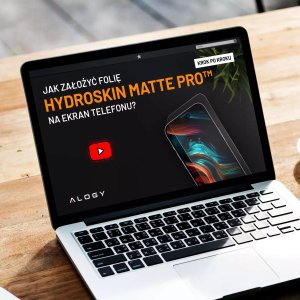Alogy Folia "MATOWA" do Samsung A13 Hydrożelowa Alogy HydroSkin Matte Pro na ekran do etui "BEZ ODCISKU PALCÓW" 9