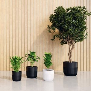 Doniczka okrągła LUCA 30 z wkładem Donica + wkład dystansowy 6