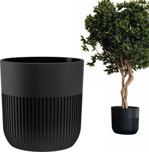 Doniczka okrągła LUCA 30 z wkładem Donica + wkład dystansowy 10