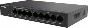 Router Tenda G0-8G-PoE ruter Gigabit Ethernet Czarny 3