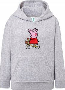 BLUZA DZIECIĘCA Z KAPTUREM ŚWINKA PEPPA PREZENT HAFT KOMPUTEROWY DZIECKO 1