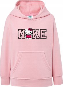 BLUZA DZIECIĘCA Z HAFTEM HELLO KITTI BAWEŁNA PREZENT CZARNA BIAŁA 1