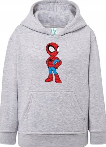 BLUZA DZIECIĘCA Z KAPTUREM SPIDER MAN PREZENT HAFT KOMPUTEROWY DZIECKO 1