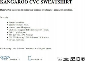 BLUZA Z HAFTEM TOMMY BAWEŁNA INICJAŁY PREZENT MĘŻCZYZNA KAPTUR 5