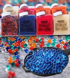 Kulki Żelowe Wodne Pistolet Karabin 20000 7-8 Mm 2