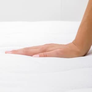 Materac piankowy Comfort + Lateks 80x190 16cm | LATEX | Dwustronny H2/H3 | Pikowany pokrowiec | 8