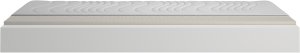 Materac piankowy Comfort + Lateks 120x190 16cm | LATEX | Dwustronny H2/H3 | Pikowany pokrowiec | 2