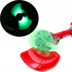 Podkaszarka Elektryczna Dla Dzieci Kosa Światło Dźwięk + Rękawiczki Okulary 12