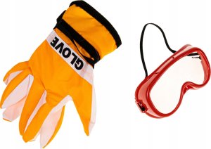 Podkaszarka Elektryczna Dla Dzieci Kosa Światło Dźwięk + Rękawiczki Okulary 9