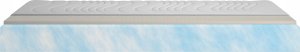 Materac piankowy Aqua + Lateks 80x180 16cm | LATEX | Dwustronny H2/H3 | Pikowany pokrowiec | 4
