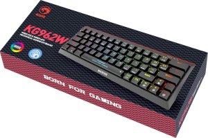 Marvo HECATE 61WR, klawiatura US, do gry, Tri-mode, czarna, mechaniczna 5