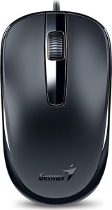 Mysz przewodowa, Genius DX-120, czarna, optyczna, 1200DPI, USB-C 2
