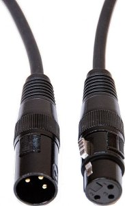 Przewód CABLE4ME przewód kabel DMX 3Pin 10m do świateł 2