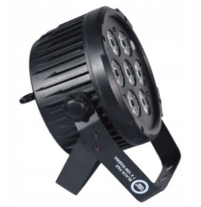 LIGHT4ME BLACK PAR 7x10W RGBWA LED mocny lekki 2