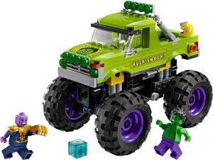 LEGO Marvel Monster truck Hulka kontra Thanos (76312) 8