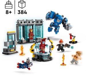 LEGO Marvel Laboratorium Iron Mana: Zbrojownia (76315) 3