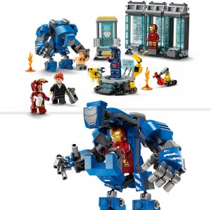 LEGO Marvel Laboratorium Iron Mana: Zbrojownia (76315) 4