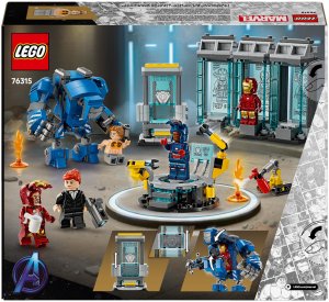 LEGO Marvel Laboratorium Iron Mana: Zbrojownia (76315) 7