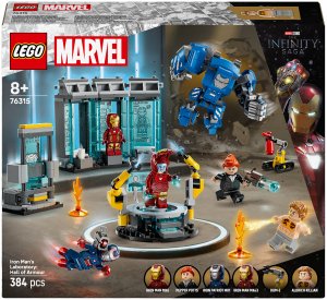 LEGO Marvel Laboratorium Iron Mana: Zbrojownia (76315) 1